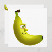 de heer Banana Kaart (Voorkant / Achterkant)