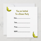 de heer Banana Kaart (Achterkant)