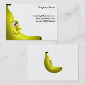 de heer Banana Visitekaartje (Voorkant / Achterkant)