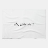 de heer Belvedere Theedoek (Horizontaal)