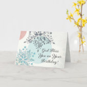 De Heer Bless You Kaart (Gele Bloem)