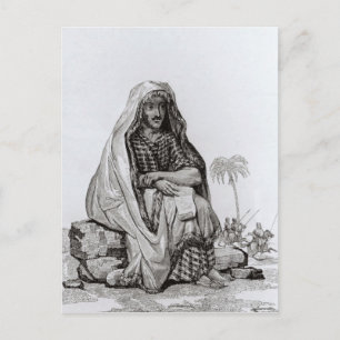 de heer Caillie Meditating Briefkaart