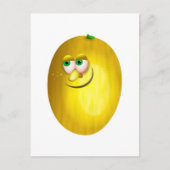 de heer Canary Melon Briefkaart (Voorkant)
