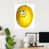de heer Canary Melon Poster (Thuiskantoor)