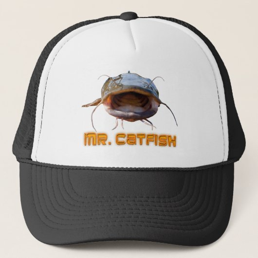 De heer Catfish Fishing Trucker Pet (Voorkant)