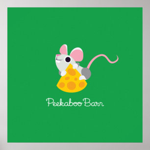 De heer Cheeseman the Mouse Poster