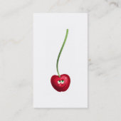 de heer Cherry Visitekaartje (Achterkant)