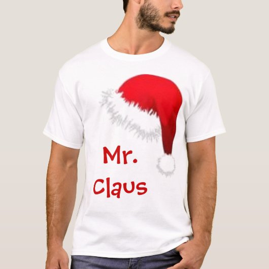 de heer Claus T-shirt (Voorkant)