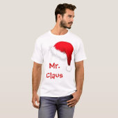 de heer Claus T-shirt (Voorkant volledig)