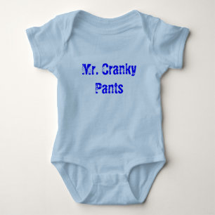 de heer Cranky Pants Romper