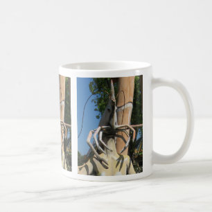 De heer Crustacean AKA Lobster Head ... Boeddhisti Koffiemok