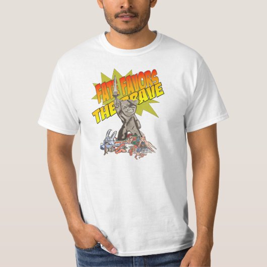 de heer Cuddles Brave T-shirt (Voorkant)