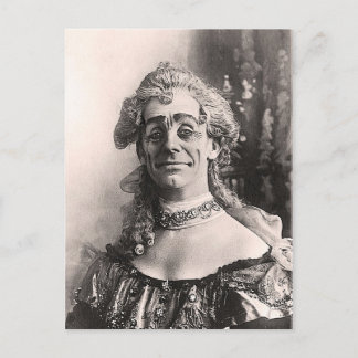 De heer Dan Leno als Moeder Goose Briefkaart