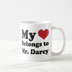 De heer Darcy citeert Jane Austen Mok Gift