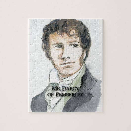 De heer Darcy of Pemberley Legpuzzel (Verticaal)