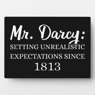 De heer Darcy: onrealistische verwachtingen sinds  Fotoplaat