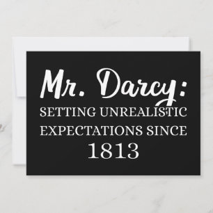 De heer Darcy: onrealistische verwachtingen sinds  Kaart