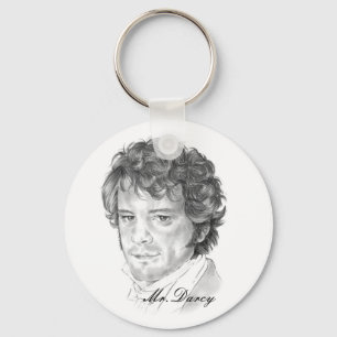 de heer Darcy- Pride and Prejudice Sleutelhanger
