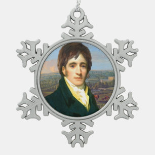 de heer Darcy Snowflake Ornament