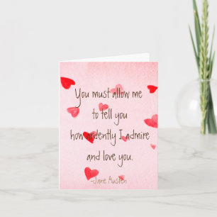 de heer Darcy Valentijn Kaart