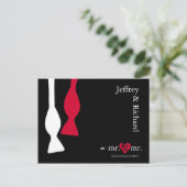 De heer & de heer Do, het Briefkaart van de Wiskun (Staand voorkant)