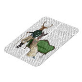 De heer Deer en mevrouw Rabbit Magneet (Linkerzijde)