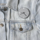 de heer E Clock Button (In situ)
