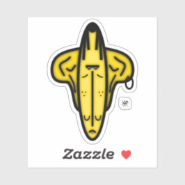 De heer Ears - cartoon staat voor Sticker v2