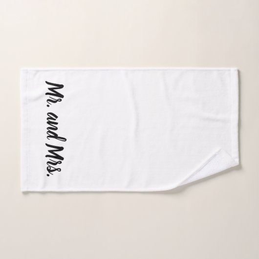 De heer en mevrouw bad handdoek (Handdoek)