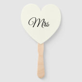 De heer en mevrouw de ventilatoren/peddels handwaaier (Voorkant)