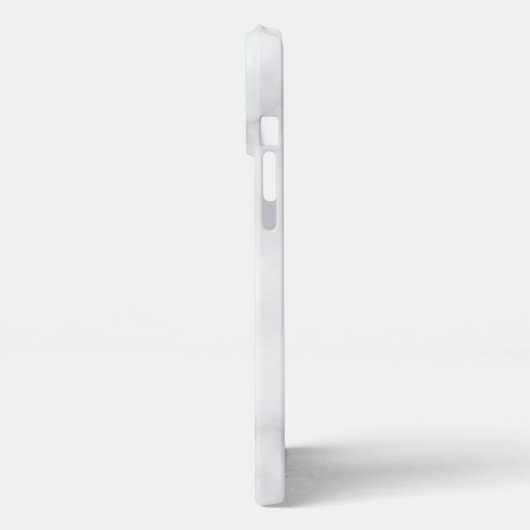 De heer en mevrouw | Elegant Marble Modern Script  iPhone Hoesje (Linkerkant)