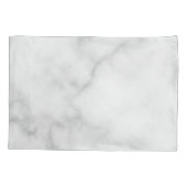 De heer en mevrouw | Elegant Marble Modern Script  Kussensloop (Achterkant)