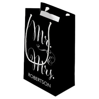 De heer en mevrouw Gift Bag Klein Cadeauzakje