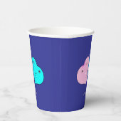 de heer en mevrouw hearts favour box papieren bekers (Rechts)