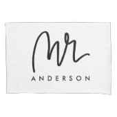 De heer en mevrouw | Hoesjes voor proefprojecten Kussensloop (Voorkant-Links)