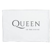 De heer en mevrouw King en Queen Couple Kussenslop Kussensloop (Voorkant-Links)