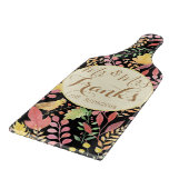 De heer en mevrouw Personalized Autumn Cutting Boa Snijplank (Hoek)