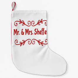 De heer en mevrouw Sheffey Kleine Kerstsok