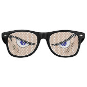 de heer Evil Retro Zonnebril (Voorkant)