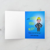 de heer Fireman Kaart (Binnen)