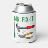 de heer Fix it Blikjeskoeler (Blikje Achterkant)