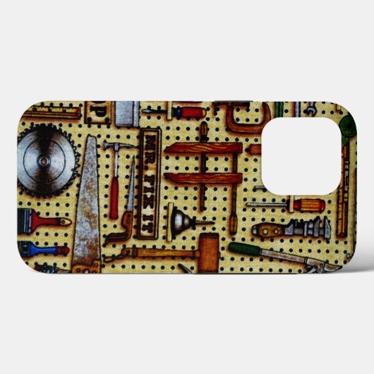 de heer Fix it Handyman Tools Case-Mate iPhone Case (Achterkant (horizontaal))