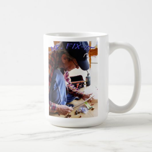 de heer Fix it Koffiemok (Rechts)