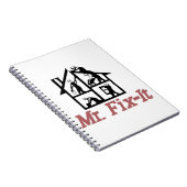 de heer Fix-it Notitieboek (Rechterzijde)