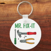 de heer Fix it Sleutelhanger (Voorkant)