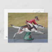 de heer Fox Cross-country Briefkaart (Voorkant / Achterkant)