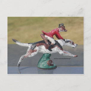 de heer Fox Cross-country Briefkaart