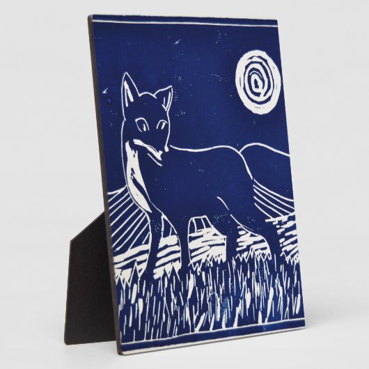 de heer Fox Fotoplaat (Zijkant)