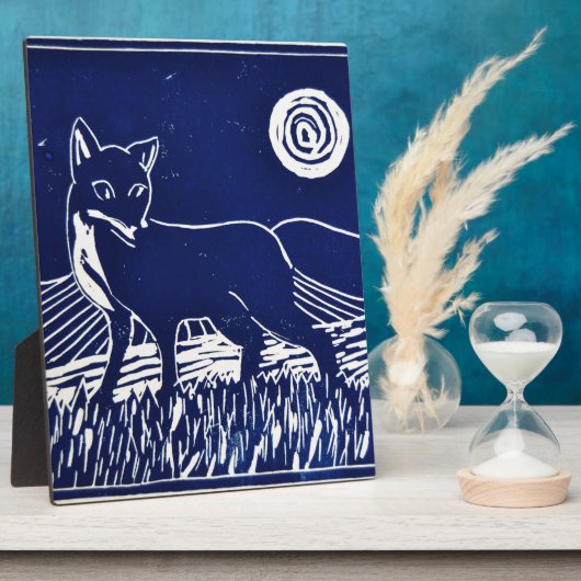 de heer Fox Fotoplaat (Zijkant)