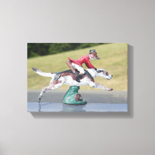 de heer Fox Foxjagings Canvas Afdruk